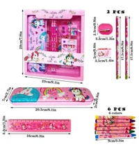 Stationary Unicorn Art Metal Pencil Box For Kids