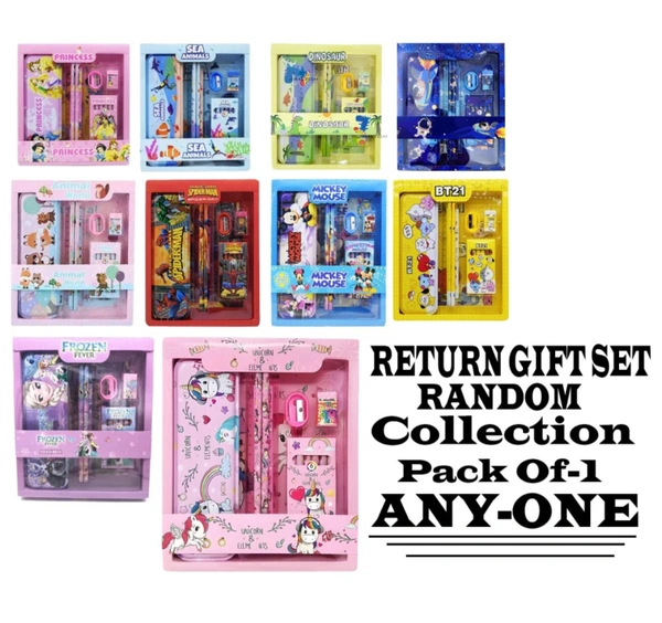 Stationary Unicorn Art Metal Pencil Box For Kids