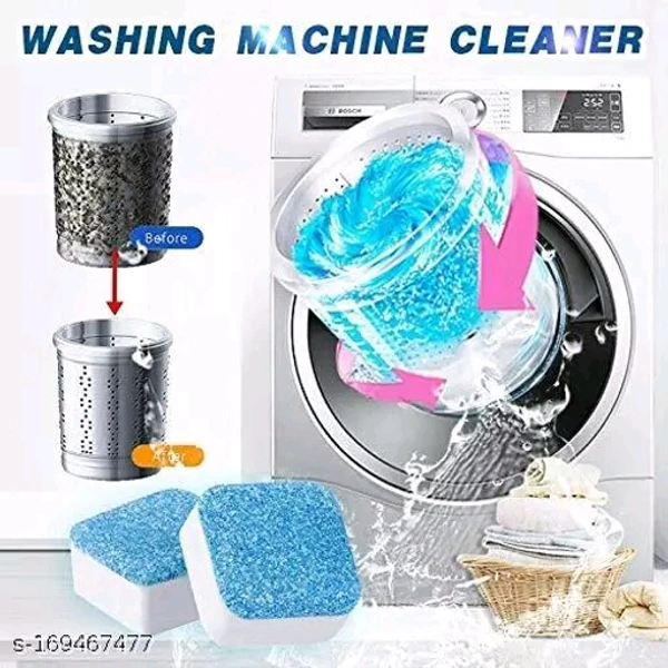 Washing Machine Cleaner Tablet (25 Pcs), Solid Washer Deep Cleaning Tablet