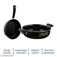 Classy Nonstick Cookware Kadai & Fry Pan For Kitchen, 26 cm Diameter 3.5 L, 26 cm, Capacity 1.5 L, cast Iron, 2.9mm Thickness