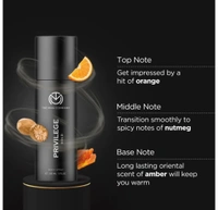 THE MAN COMPANY Privilege Intense, Legend, Bold & Active Deodorant For Men ( 600ml, Pack Of 4 )