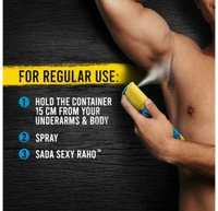SET WET Cool, Charm & Swag Avatar Deodorant Spray For Men ( 450ml, Pack Of 3 )