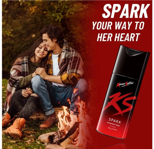 Kamasutra Deodorant Spray Combo Set For Men (450ml, Pack Of 3)