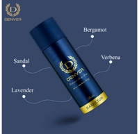 DENVER Hamilton & Pride Combo Deodorant Spray ( 400ml, Pack Of 2 )