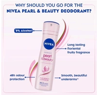 NIVEA Pearl & Beauty Deo For Women ( 300ml, Pack Of 2 )