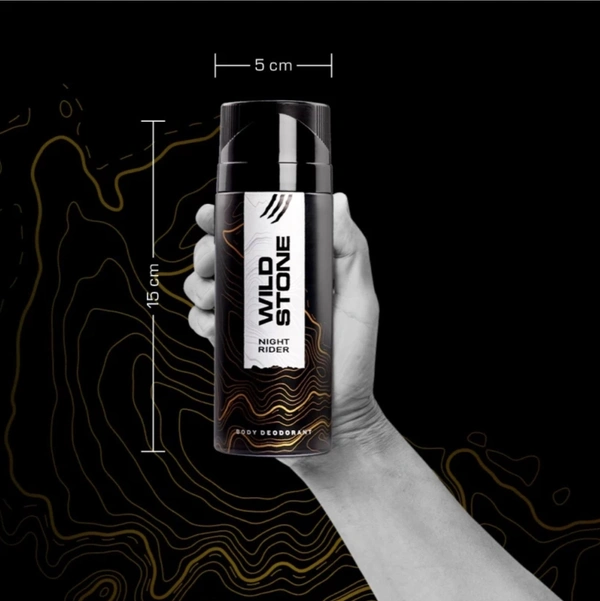 WILD STONE Night Rider & Beyond Deodorant Spray For Men ( 300ml, Pack Of 2 )