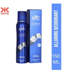KILLER No Gas Premium Deodorant Spray For Women ( 750ml, Pack Of 5 )
