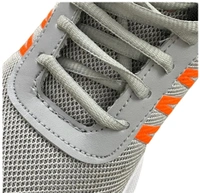 Trendy Sneakers For Men ( Gray - Orange ) - 7