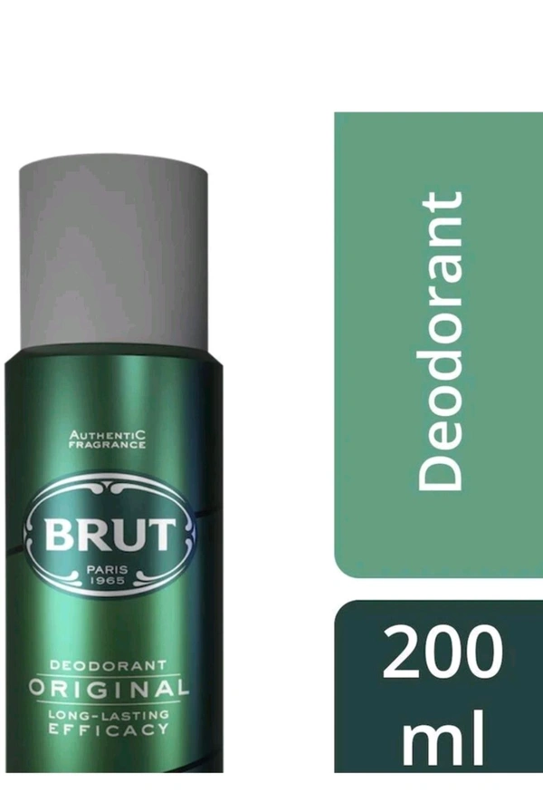 BRUT Deo Original Deodorant Spray - For Men (200 ml)