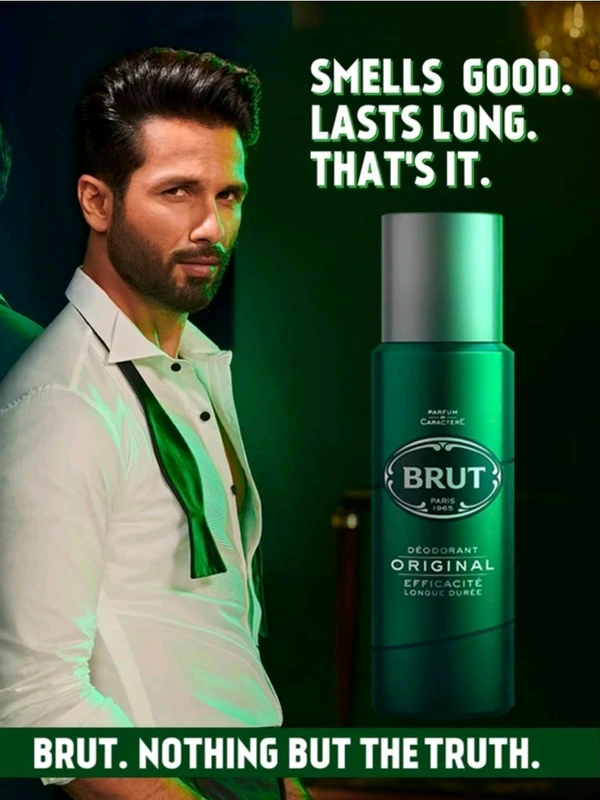 BRUT Deo Original Deodorant Spray - For Men (200 ml)