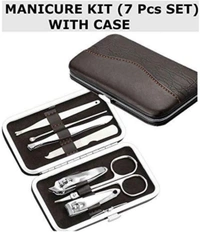 Grooming Kit - 7 in 1 Professional Manicure Pedicure Set Nail Clipper Set