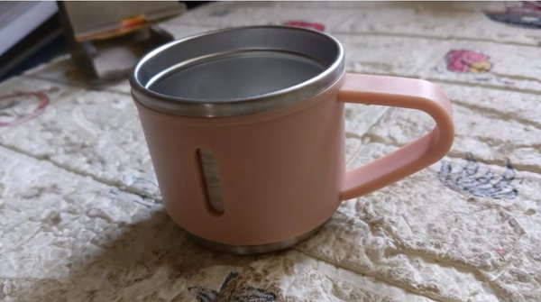 Stainless Steel Vacuum Coffee / Tea Cup, Tea Mug Hot Insulated Double Wall Stainless Steel, Coffee, and Milk Cup with Handle Easy To Carry: Coffee Cup (6 pc)