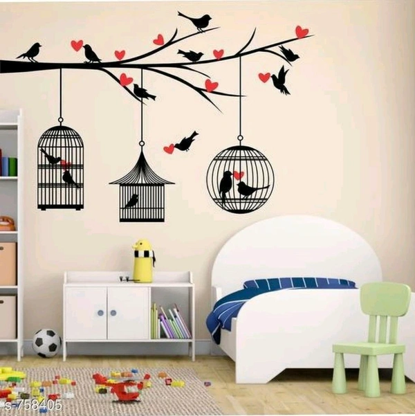 Self Adhesive 85 cm Wall Sticker (Pack of 1)