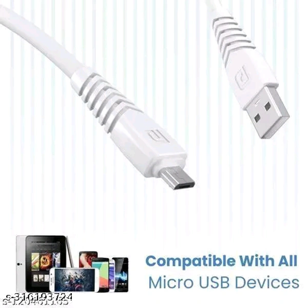 Potronics Konnect Kore | 2.4A,1M Micro USB Cable For Android Phones