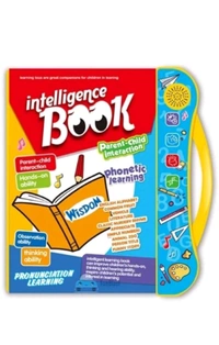 KidsBug Intelligence Book, Interactive Children Book, Musical English Educational Phonetic Learning Book for 3 + Year Kids, Educational Toys