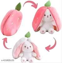 ARYAN Reversible Fruit Bunny Stuffed Rabbit Doll Easter Gifts Kids birthday surprise Gift soft toy (Size:- 40 cm)