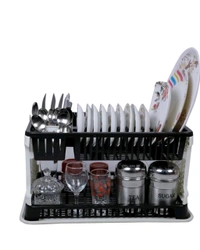 Kitchen Organiser Rack Utensil Kitchen Rack ( Plastic )