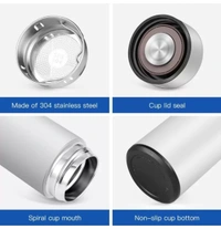 Smart LED Temperature Water Bottle (500ml) - White
