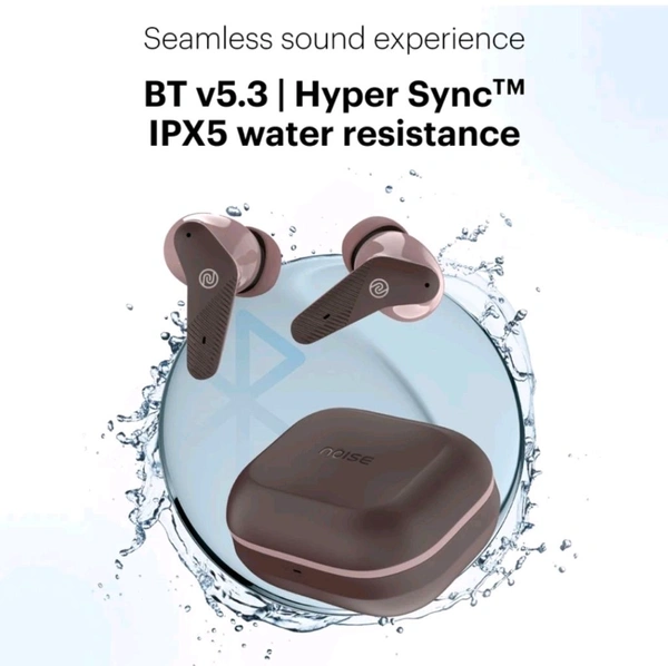 Noise
Buds VS102 Neo with 40 Hrs Playtime, Environmental Noise Cancellation, Quad Mic Bluetooth Headset (Deep wine, True Wireless)