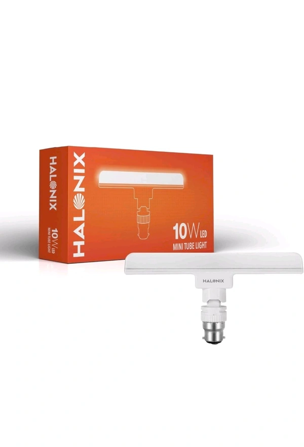 Halonix 10 Watts B22d LED bulb tube Light Cool White, Pack of 1, T-bulb