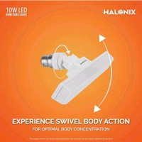 Halonix 10 Watts B22d LED bulb tube Light Cool White, Pack of 1, T-bulb