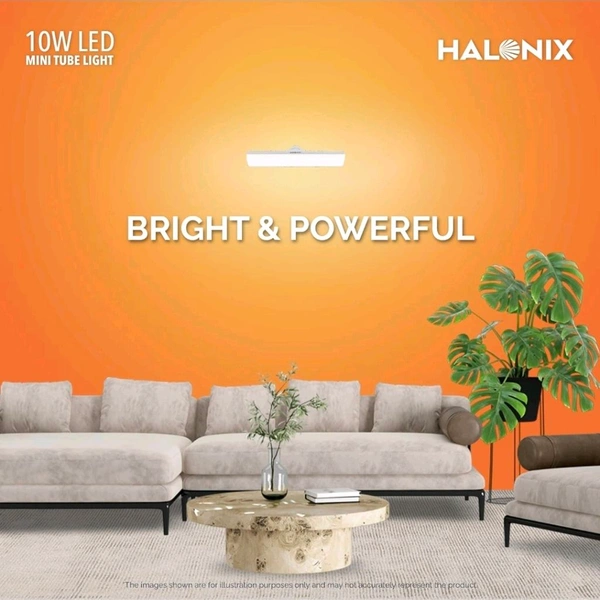 Halonix 10 Watts B22d LED bulb tube Light Cool White, Pack of 1, T-bulb