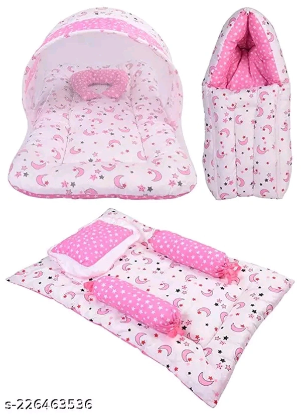 Adore stuff presents Bedding and Mosquito Net Set Sleeping Bag for 0-6 Month Babies