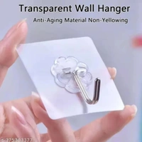 Wall Hooks & Wall Hangers Tex Hooks Pack of 30, for Wall Heavy Duty, Self Adhesive Hook, Wall hangings, Kitchen Accessories Items, Clothes Hanging, Sticky Photo Frame Hangers, Strong
