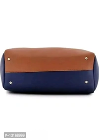 Fancy Pu HandBags For Women 4 Peices - Nevy Blue