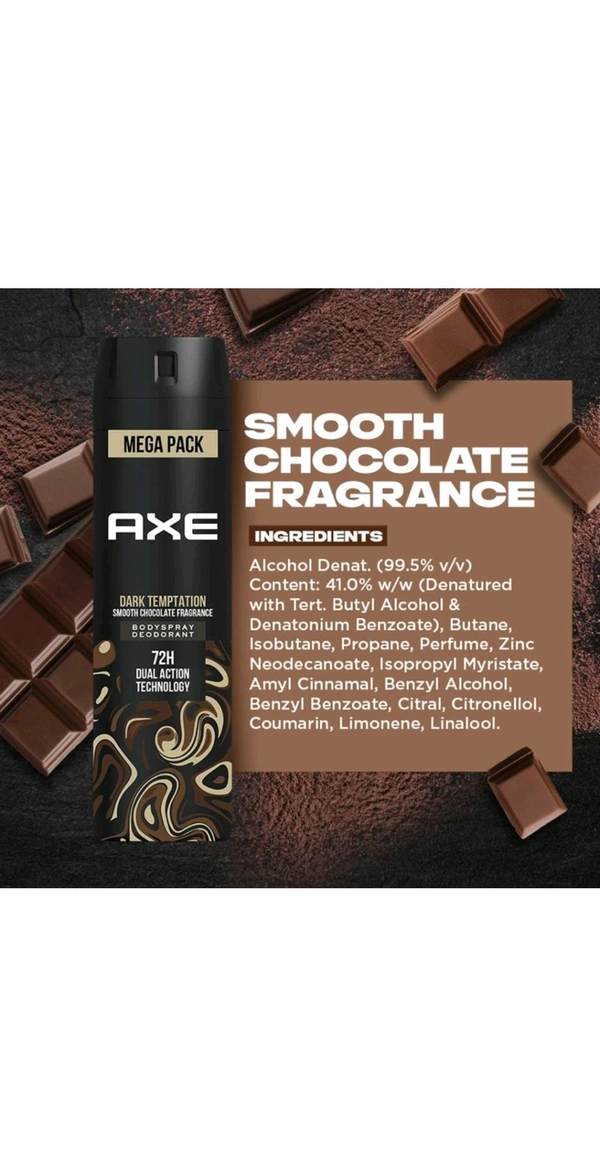 AXE Dark Temptation Body Spray ( 215 ml )
