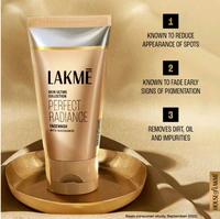 LAKME Perfect Radiance Brightineing Facewash With Niacinamide, Illuminated Look ( 50g )