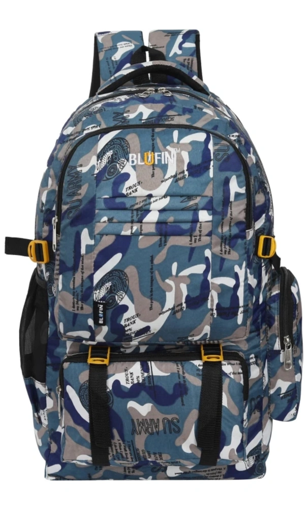Stylish Backpack For Traveling, Camping ( 55 L ) - Grey