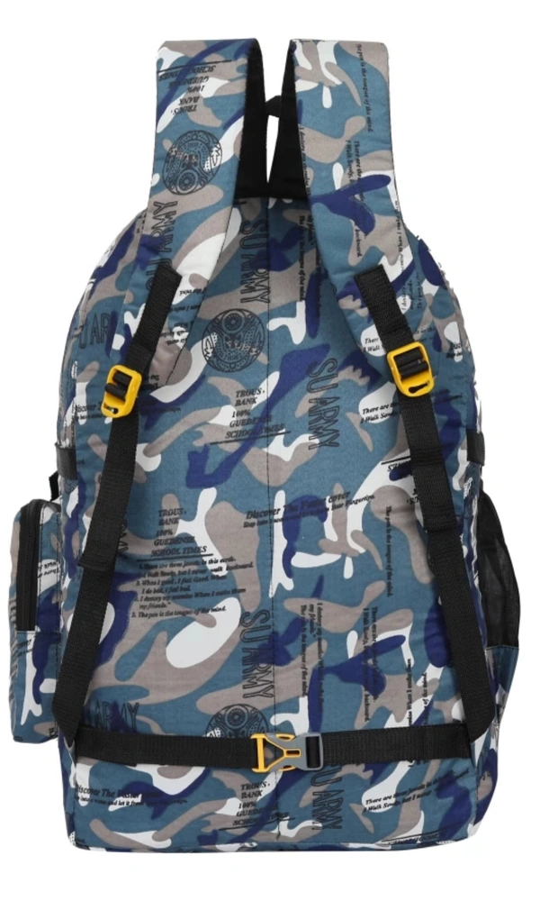 Stylish Backpack For Traveling, Camping ( 55 L ) - Grey