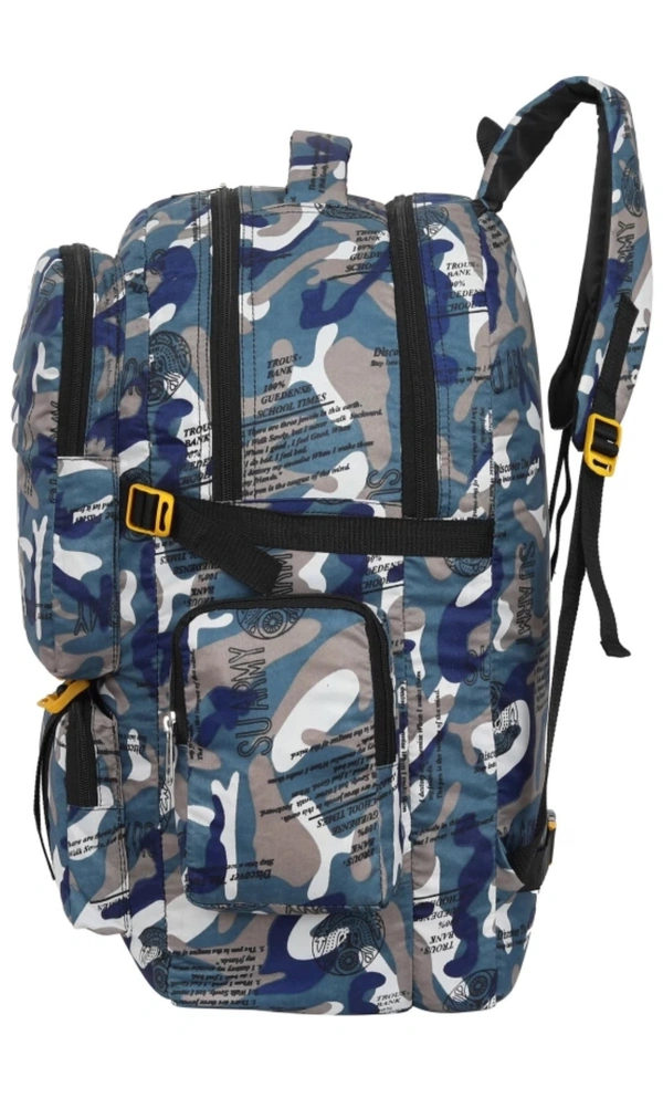 Stylish Backpack For Traveling, Camping ( 55 L ) - Grey