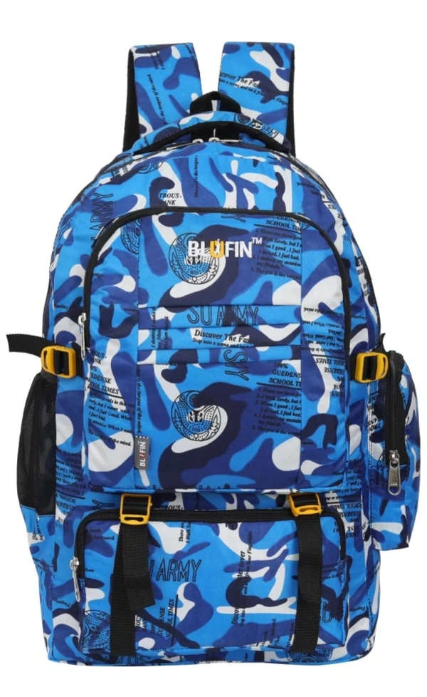 Stylish Backpack For Traveling, Camping ( 55 L ) - Blue