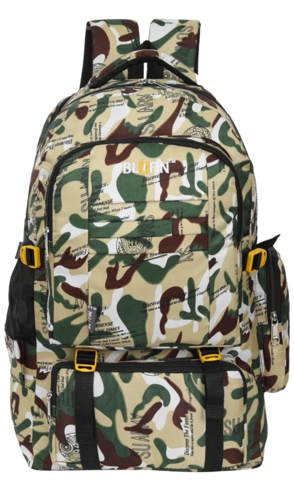 Stylish Backpack For Traveling, Camping ( 55 L ) - Green