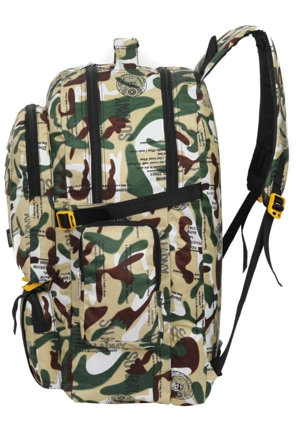 Stylish Backpack For Traveling, Camping ( 55 L ) - Green