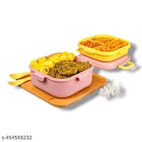 BABY PINK LUNCH BOX 1 Containers Lunch Box (600 ml) Pack Of 1