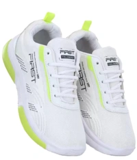 Premium Quality Sports Shoes For Men  - 9, White