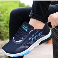 Premium Quality Sports Shoes For Men  - 8, Blue