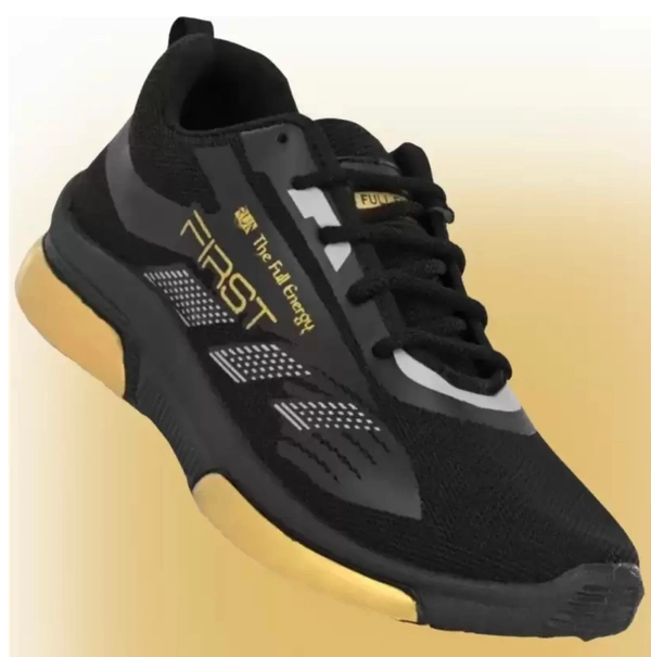 Premium Quality Sports Shoes For Men  - 10, Black
