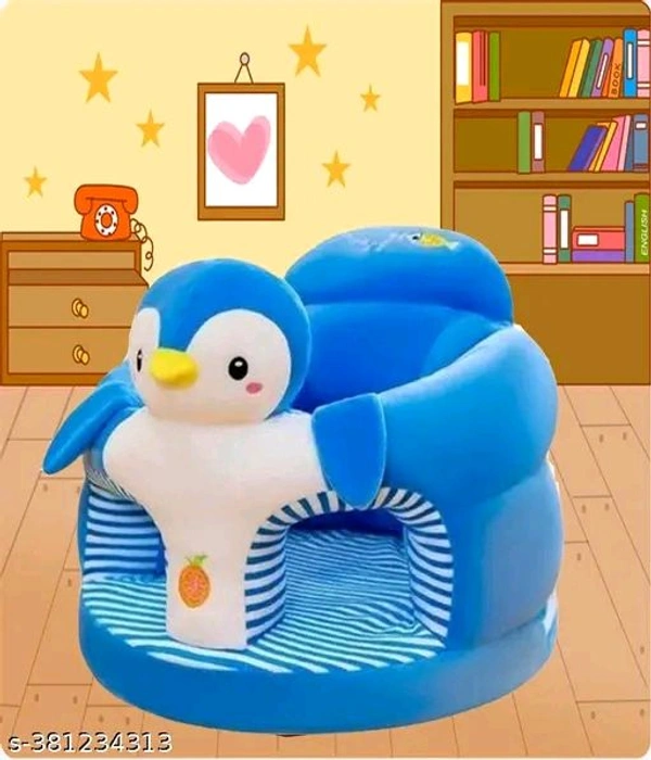 Plush Velvet Sofa for Kids Soft Plush Cushion Baby Sofa Seat Or Rocking Chair for Kids