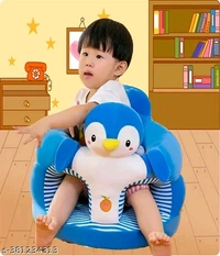 Plush Velvet Sofa for Kids Soft Plush Cushion Baby Sofa Seat Or Rocking Chair for Kids