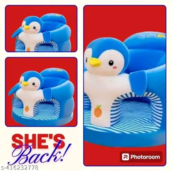Plush Velvet Sofa for Kids Soft Plush Cushion Baby Sofa Seat Or Rocking Chair for Kids
