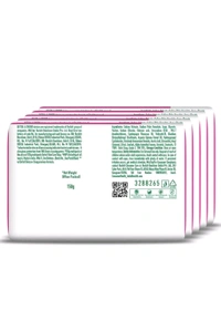 Dettol Skincare Moisturizing Beauty Bathing Soap Bar with Argan Oil (750gm) | Softer Skin,(150gm, Pack of 5)