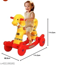 Horse Toys for Kids 1-3yrs / 2 in 1 Baby Horse Rider with Rocker / Horse Rider for Kids
