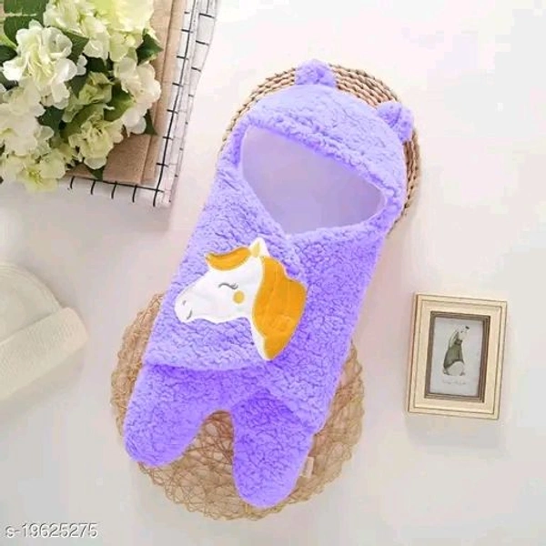 BRANDONN New Born Supersoft Wearable Designer Baby boys, Baby Girls Sleeping Bag For Babies - Pack Of 1