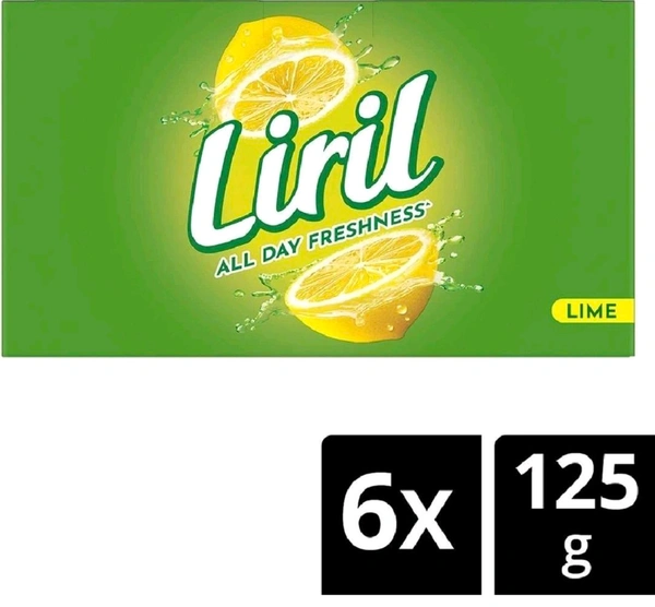 Liril Lime & Tea Tree Oil Soap ( 125g, Pack Of 6 )