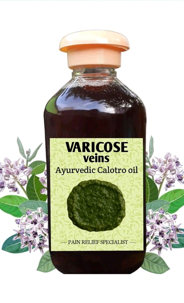 CALOTRO - Management Of Varicose Vein Massage Oil, Spider Vein - 250Ml