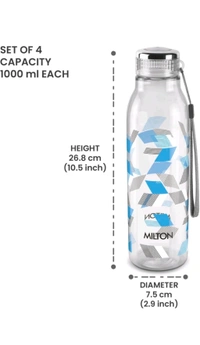 MILTON 1000 ml Water Bottle ( Pack Of 1 )